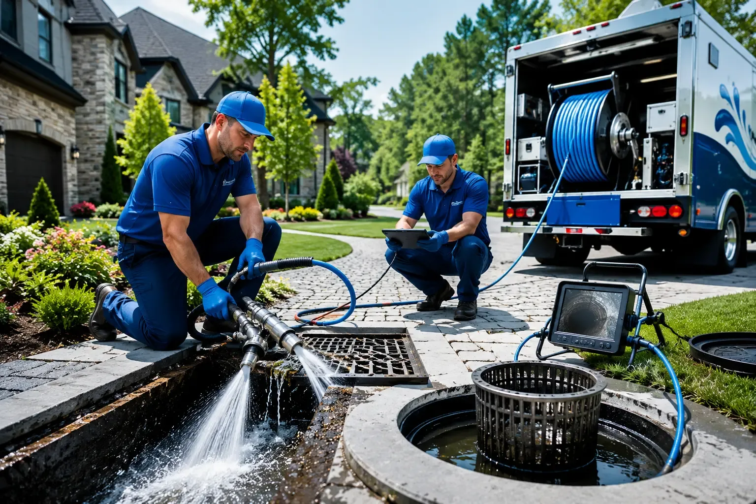 Local outdoor drain cleaning professionals in Pittsford, MI